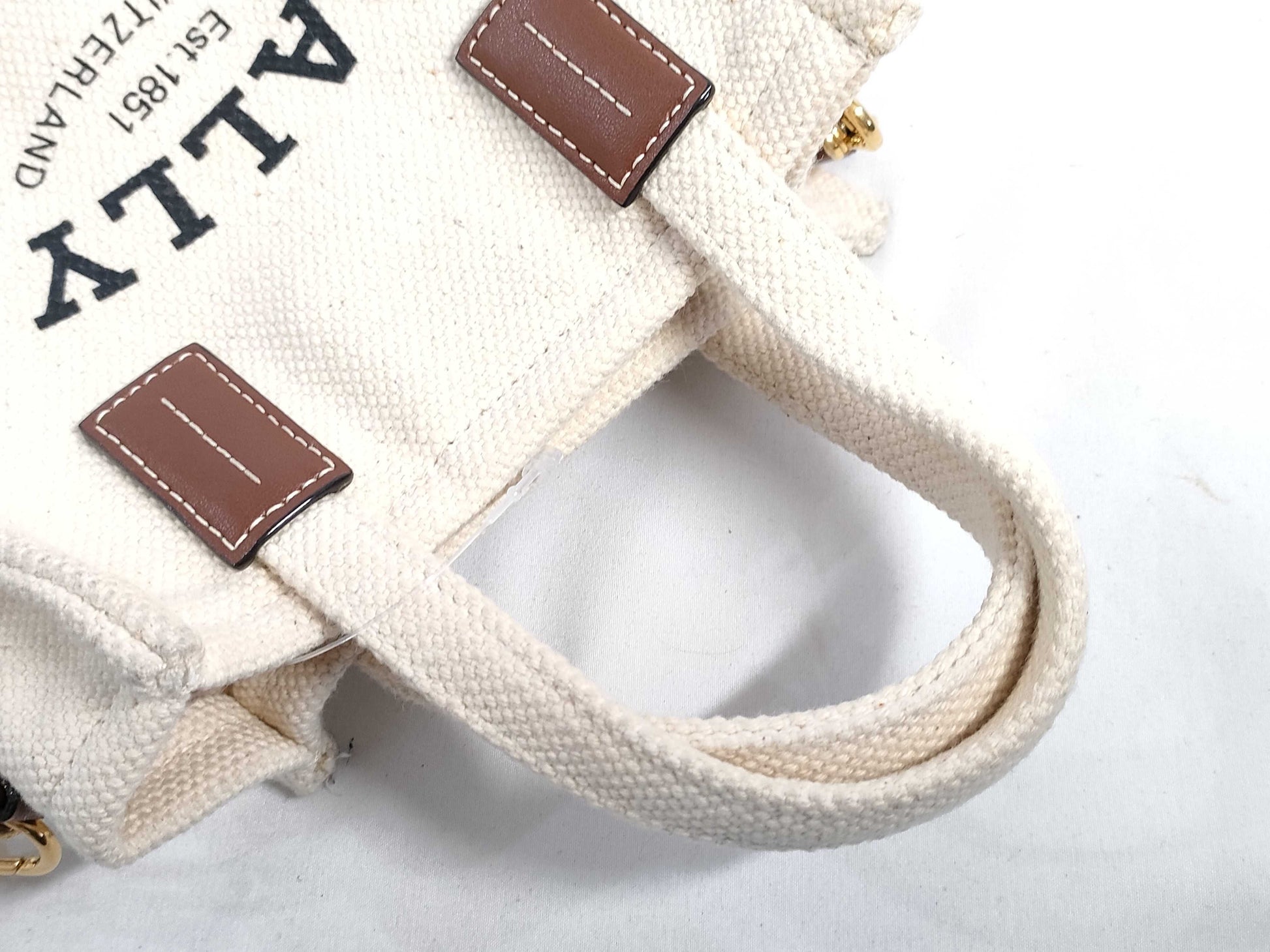 BALLY Canvas 2-way/1851 Handbag