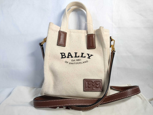 BALLY Canvas 2-way/1851 Handbag