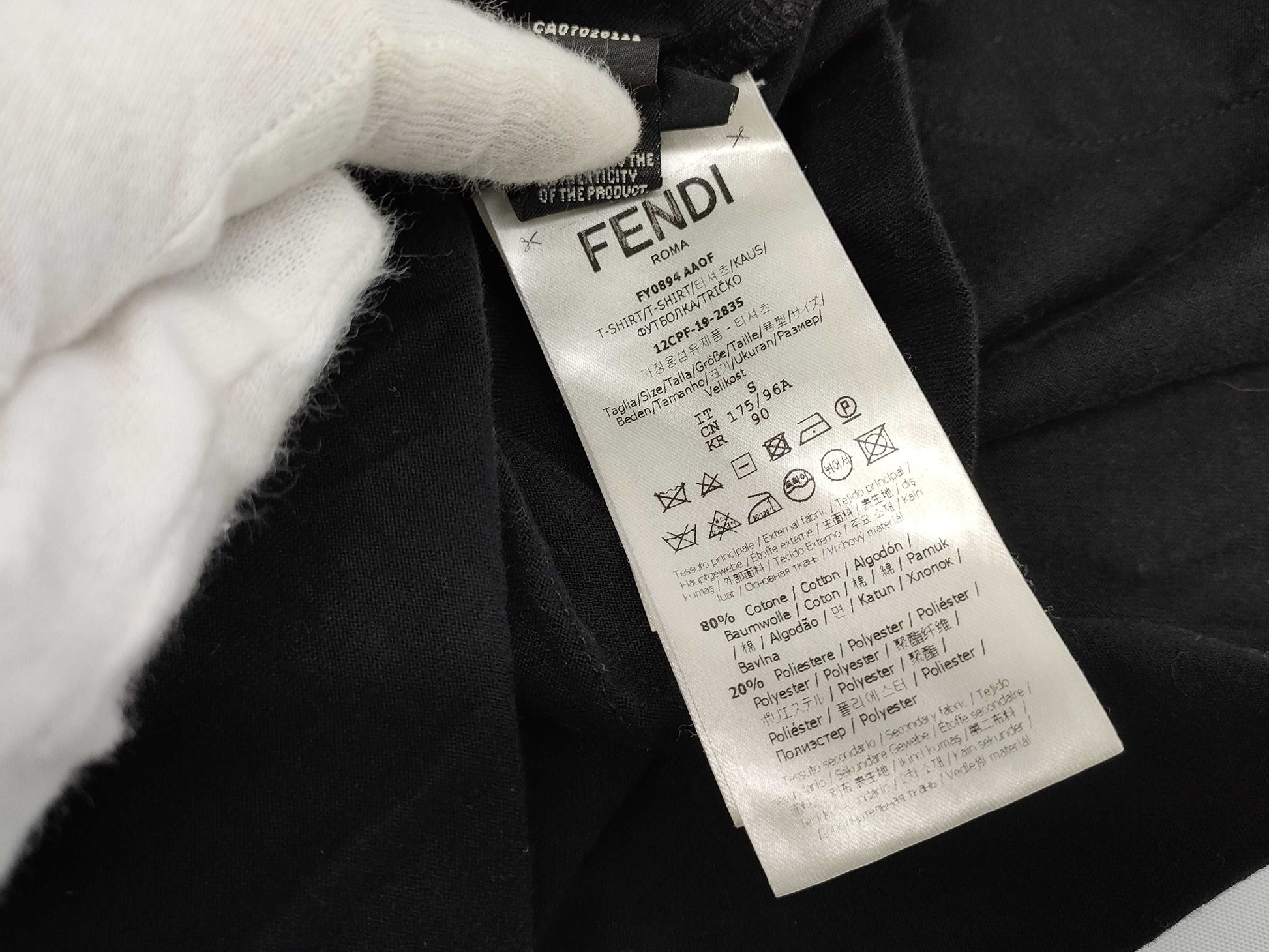FENDI Short Logo Shoulder Tops and Other Tops