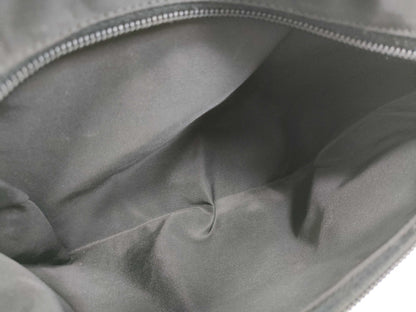 PRADA Nylon Triangle Logo Plate Tessie Handbag