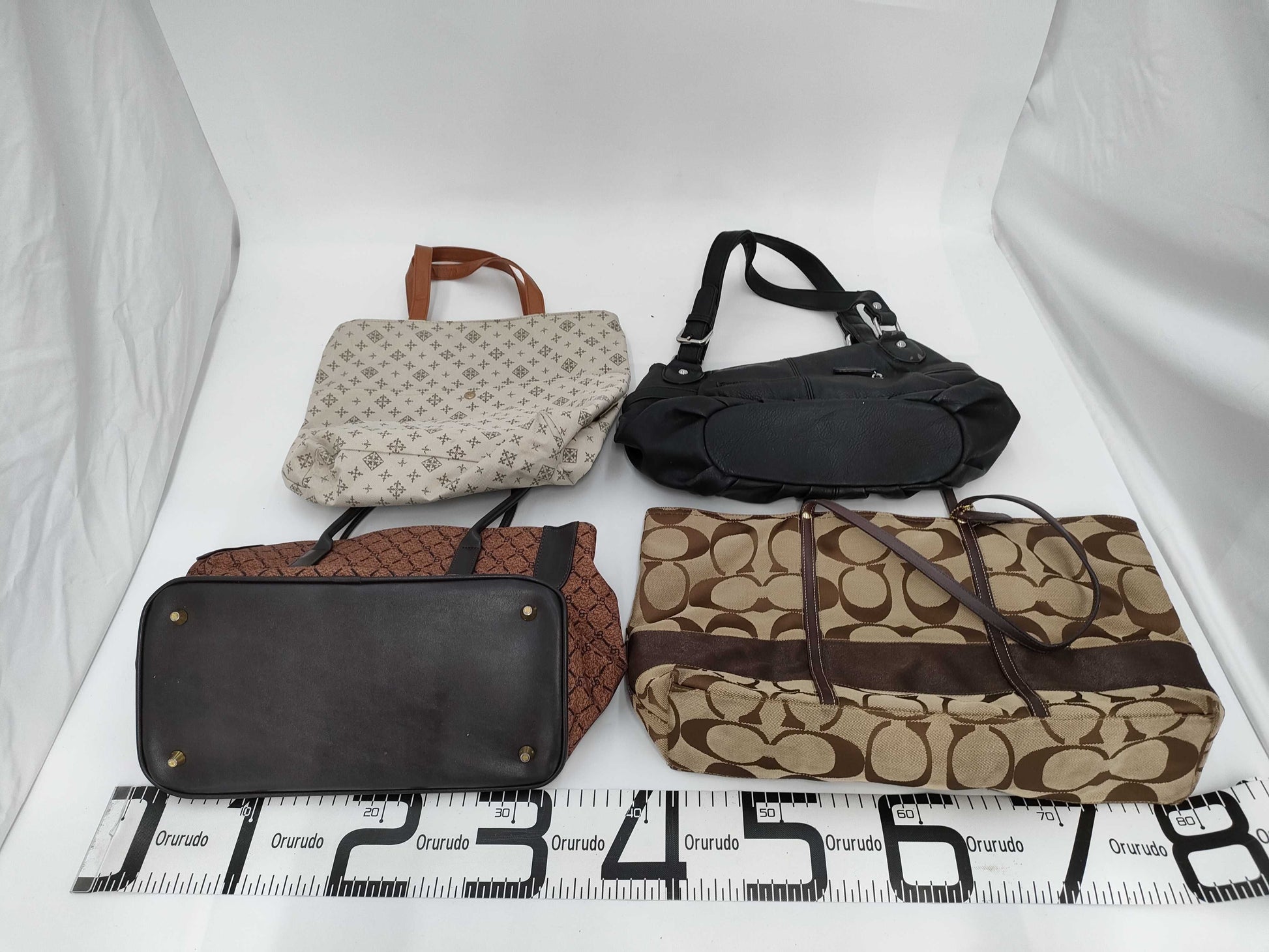 COACH Signature F11099 / Louis Giorgio / Russet / Michel Klein Tote Bag Handbag