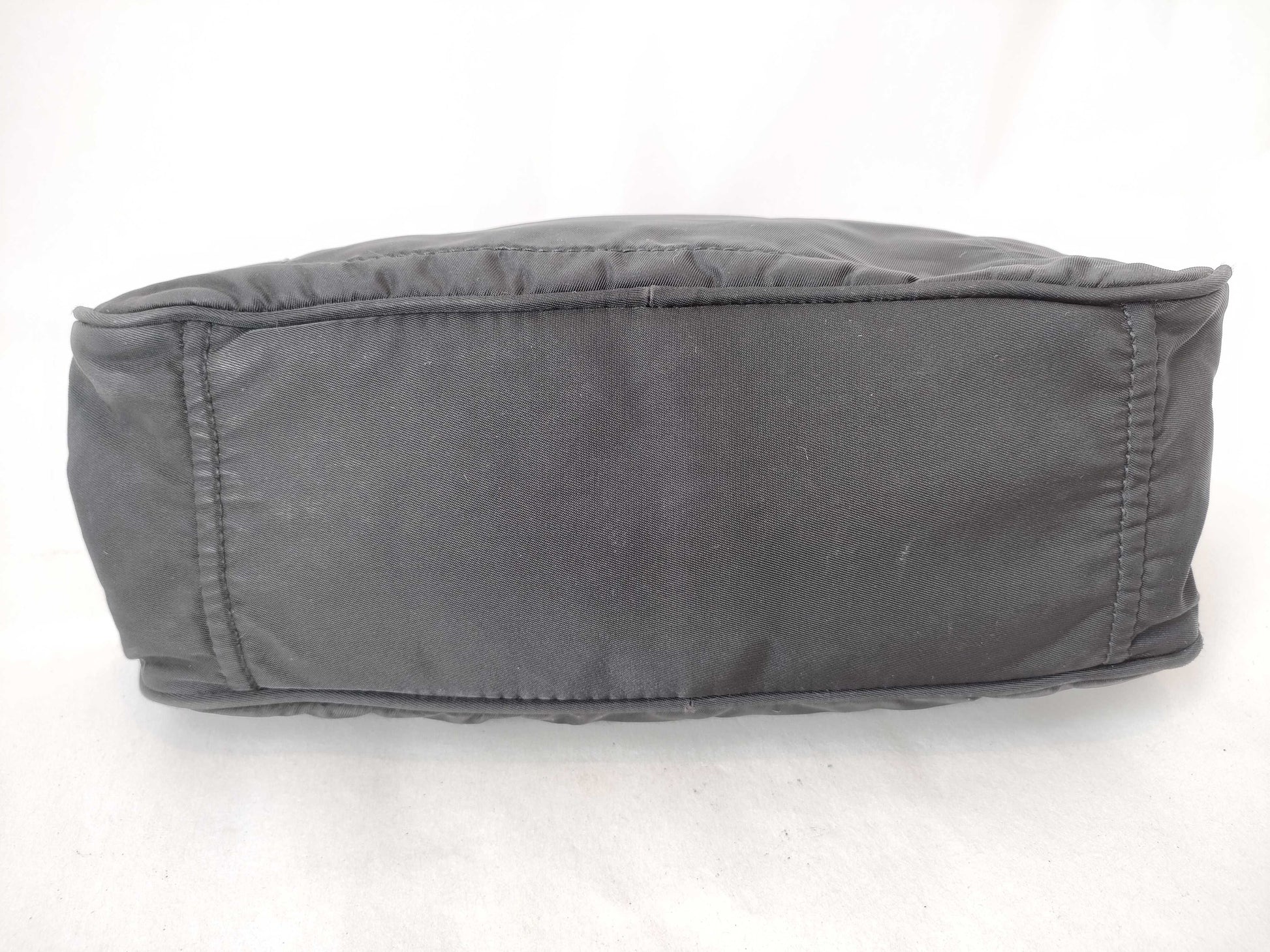 PRADA Nylon Handbag Triangle Plate Handbag