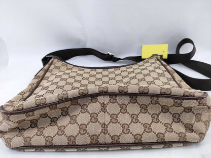 GUCCI GG Canvas 114272 214397 Shoulder Bag