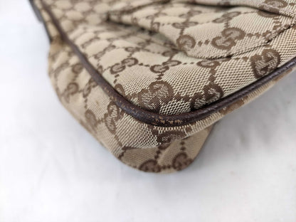 GUCCI GG Canvas 114272 214397 Shoulder Bag