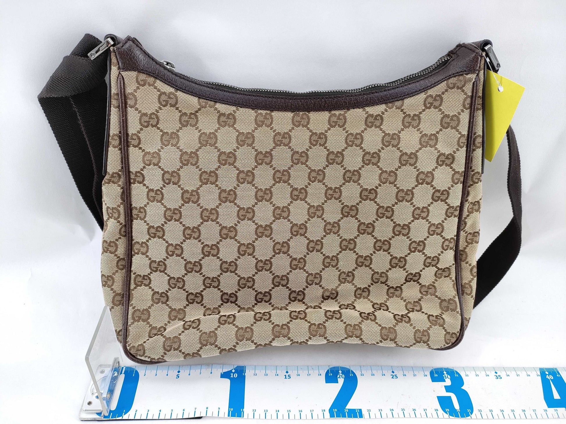 GUCCI GG Canvas 114272 214397 Shoulder Bag