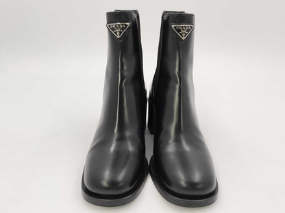 PRADA Triangle Plate Enamel Other Shoes