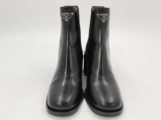 PRADA Triangle Plate Enamel Other Shoes