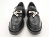HERMES Kelly Short Boots Derby First Black Loafers
