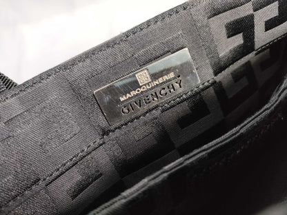 GIVENCHY handbag nylon all-over pattern handbag