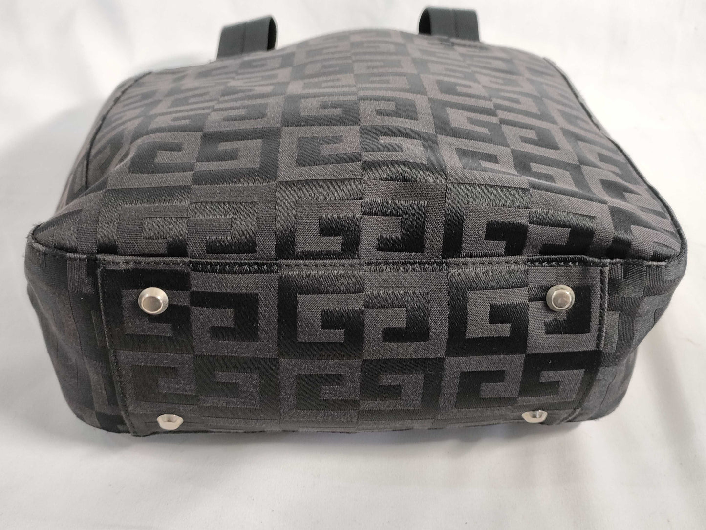 GIVENCHY handbag nylon all-over pattern handbag