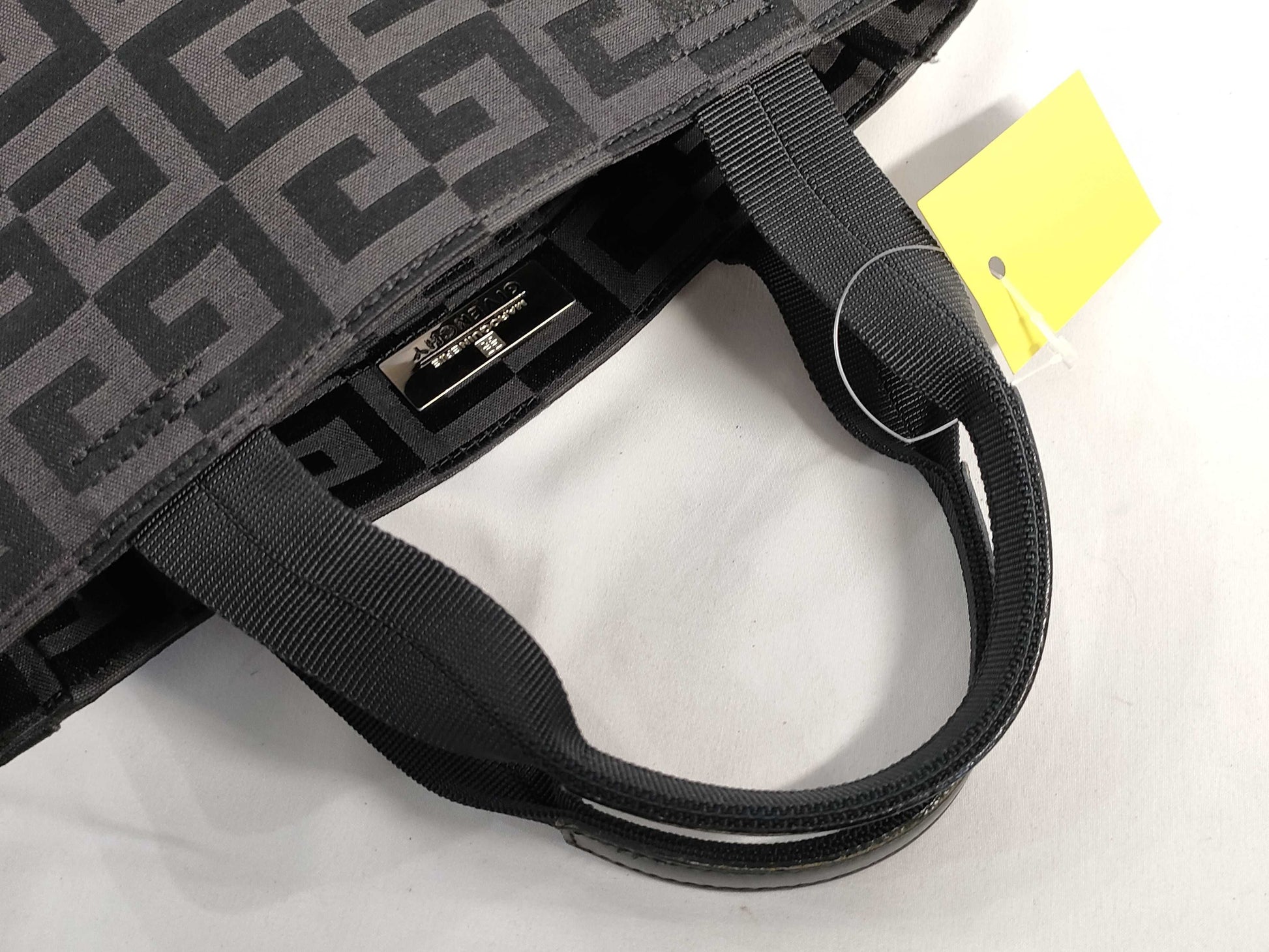 GIVENCHY handbag nylon all-over pattern handbag