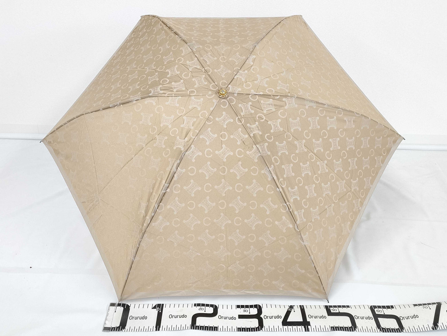 CELINE Folding Umbrella C Macadam Umbrella Umbrella 