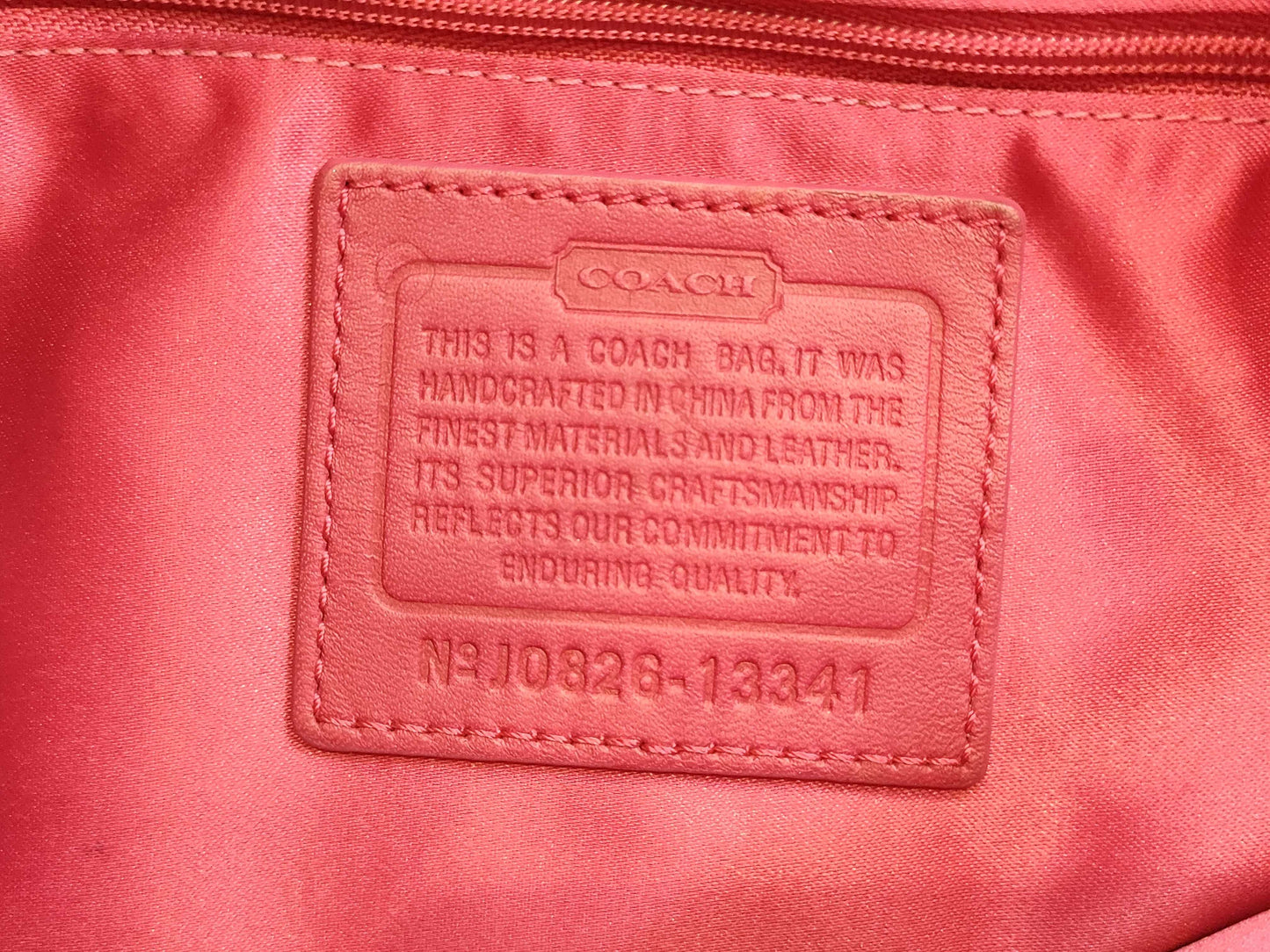 COACH Signature 18651/6279/6383/13341 Hand Tote and other 4-piece handbag set
