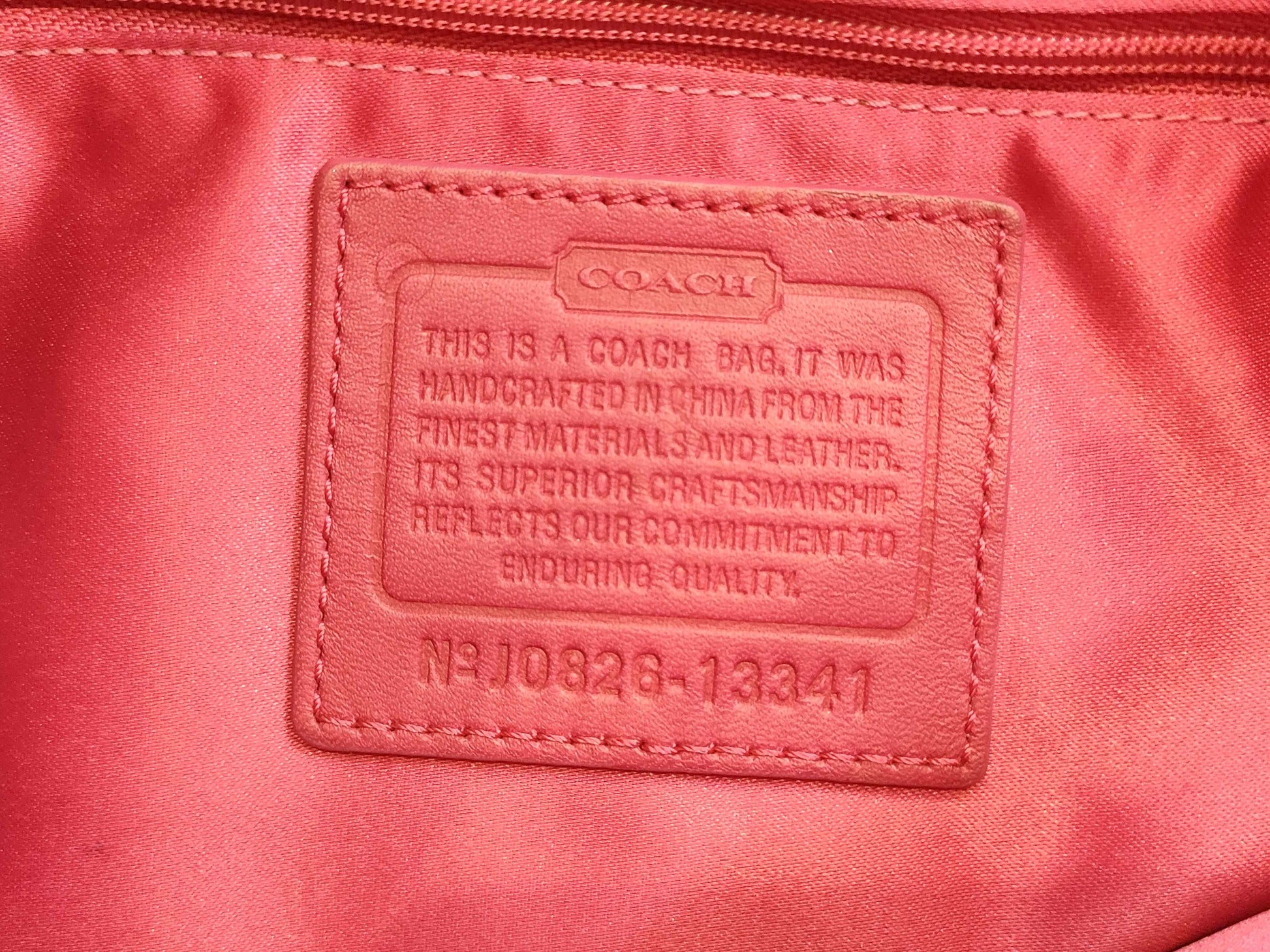 COACH Signature 18651/6279/6383/13341 Hand Tote and other 4-piece handbag set