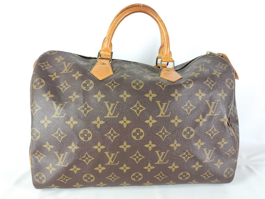 LOUIS VUITTON VI0962 Monogram M41107 Speedy 35 Shoulder Bag