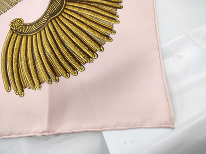 HERMES Carre Pink Scarf
