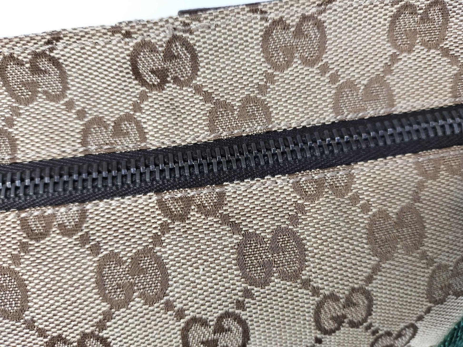 GUCCI GG Canvas 162962 Waist Pouch Waist Bag