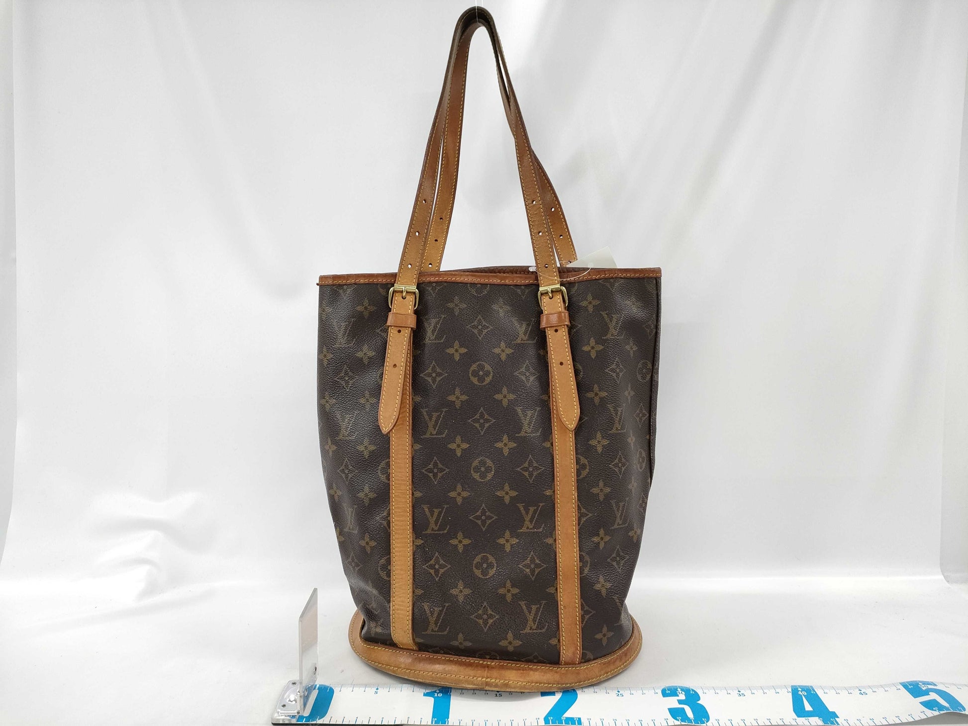 LOUIS VUITTON Monogram Bucket GM Shoulder Tote Bag