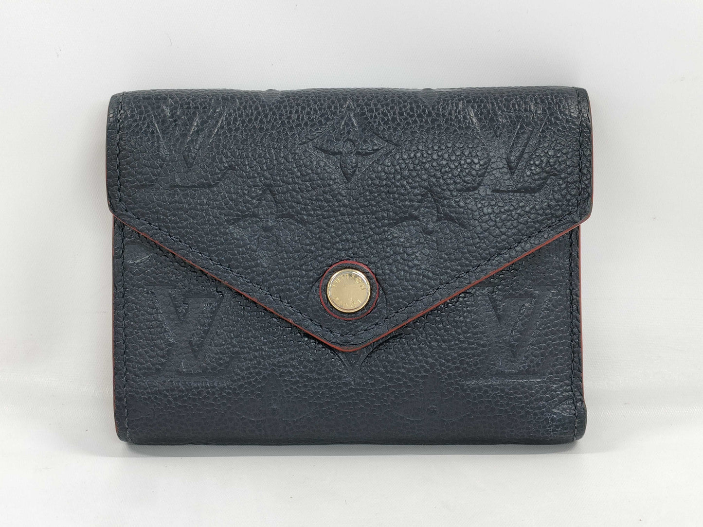 LOUIS VUITTON Monogram Empreinte Portefeuille Victorine Initial Wallet