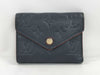 LOUIS VUITTON Monogram Empreinte Portefeuille Victorine Initial Wallet