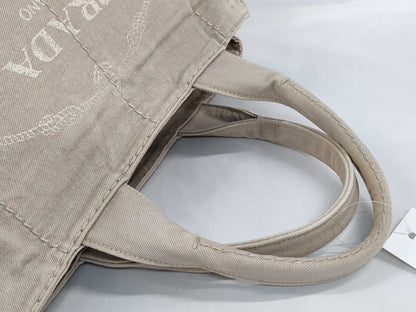 PRADA Canapa Tote Bag