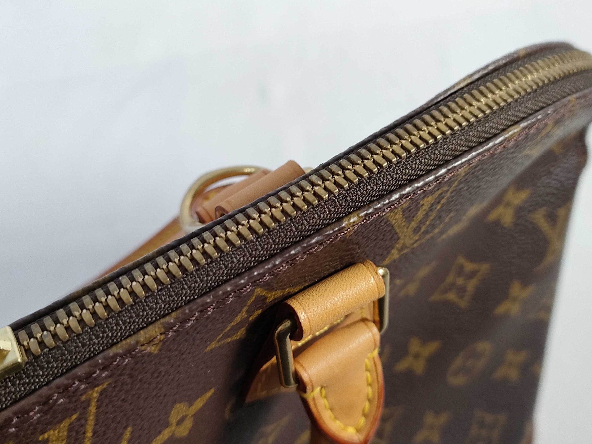 LOUIS VUITTON RFID verification failed TH1908 Monogram M40878 Alma MM handbag