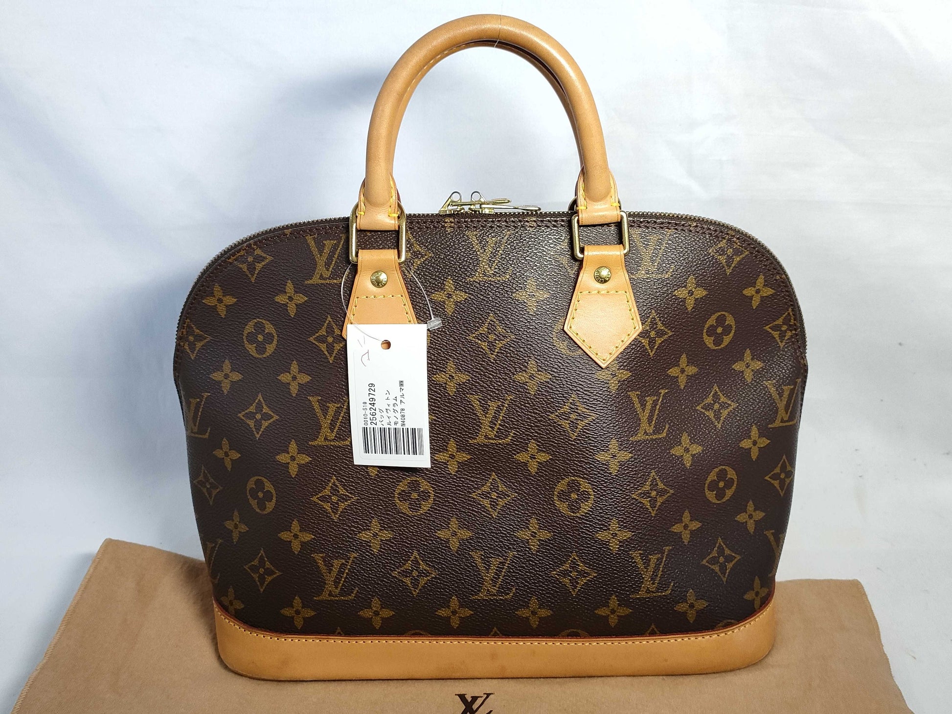 LOUIS VUITTON RFID verification failed TH1908 Monogram M40878 Alma MM handbag