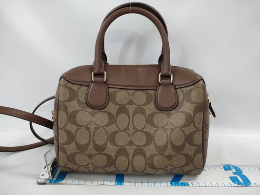 COACH Signature 32203 2-Way Shoulder Bag