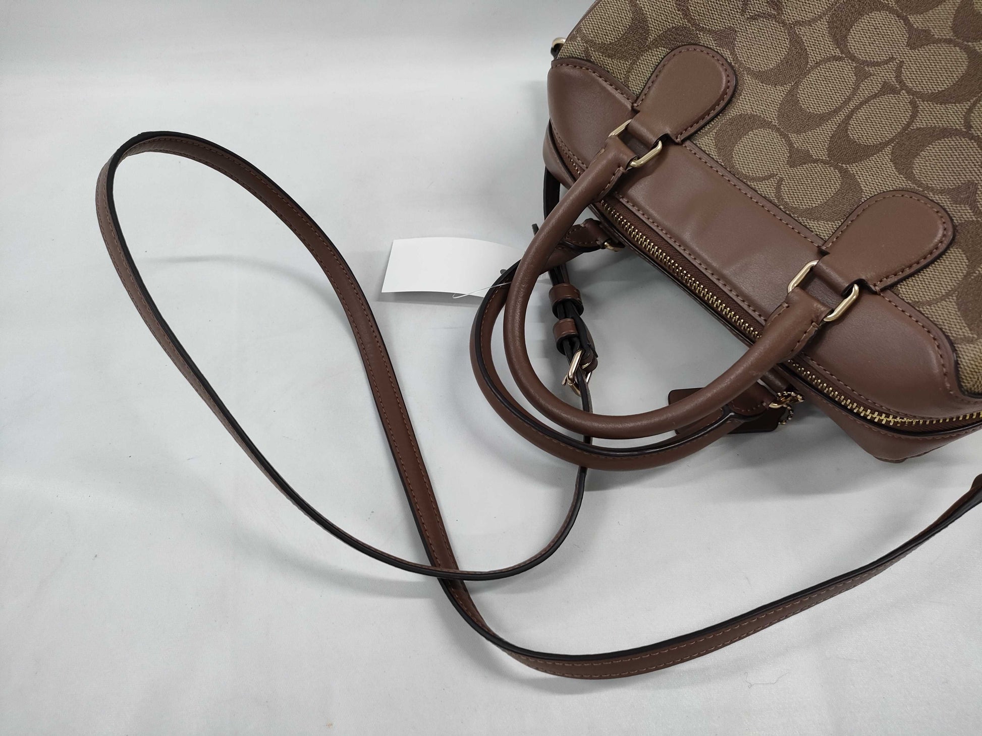 COACH Signature 32203 2-Way Shoulder Bag