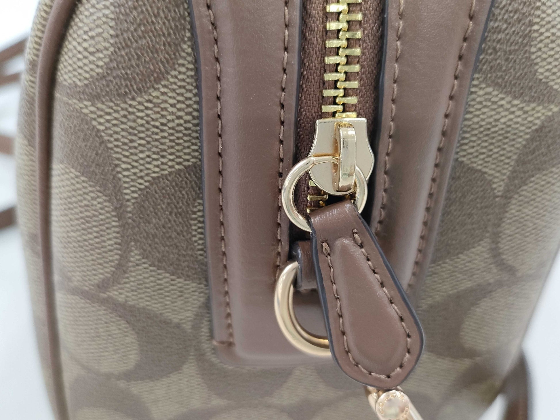 COACH Signature 32203 2-Way Shoulder Bag