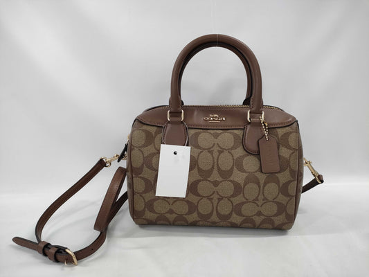 COACH Signature 32203 2-Way Shoulder Bag