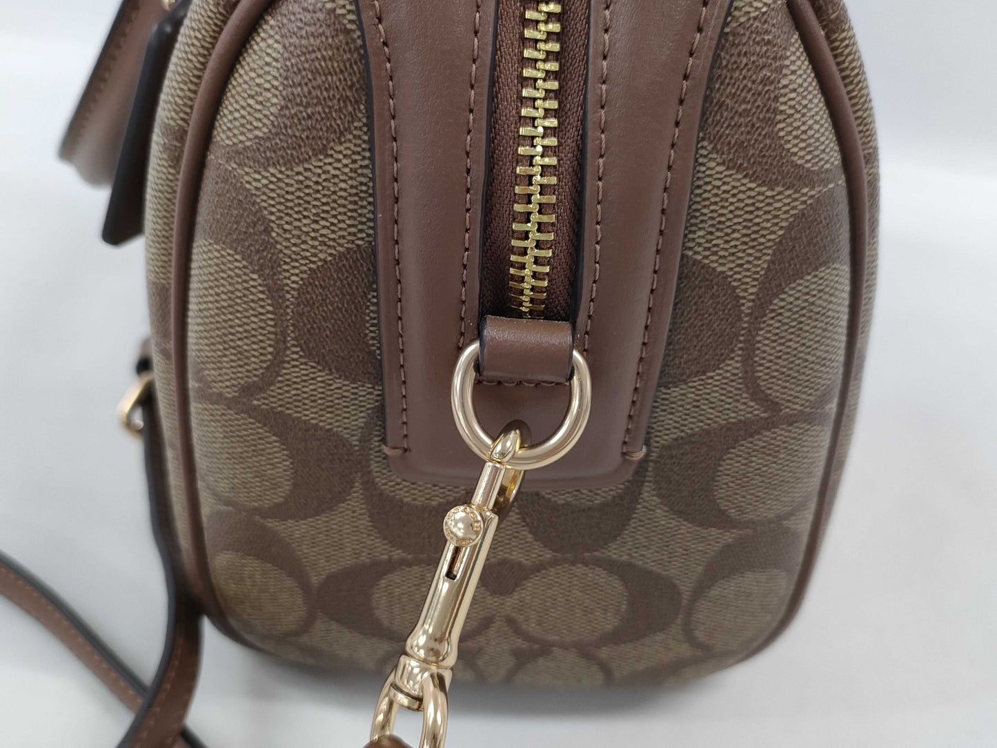 COACH Signature 32203 2-Way Shoulder Bag