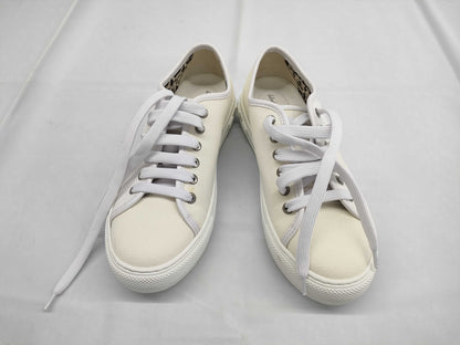 Salvatore Ferragamo Canvas/Gancini Motif Sneakers