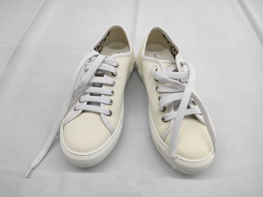 Salvatore Ferragamo Canvas/Gancini Motif Sneakers