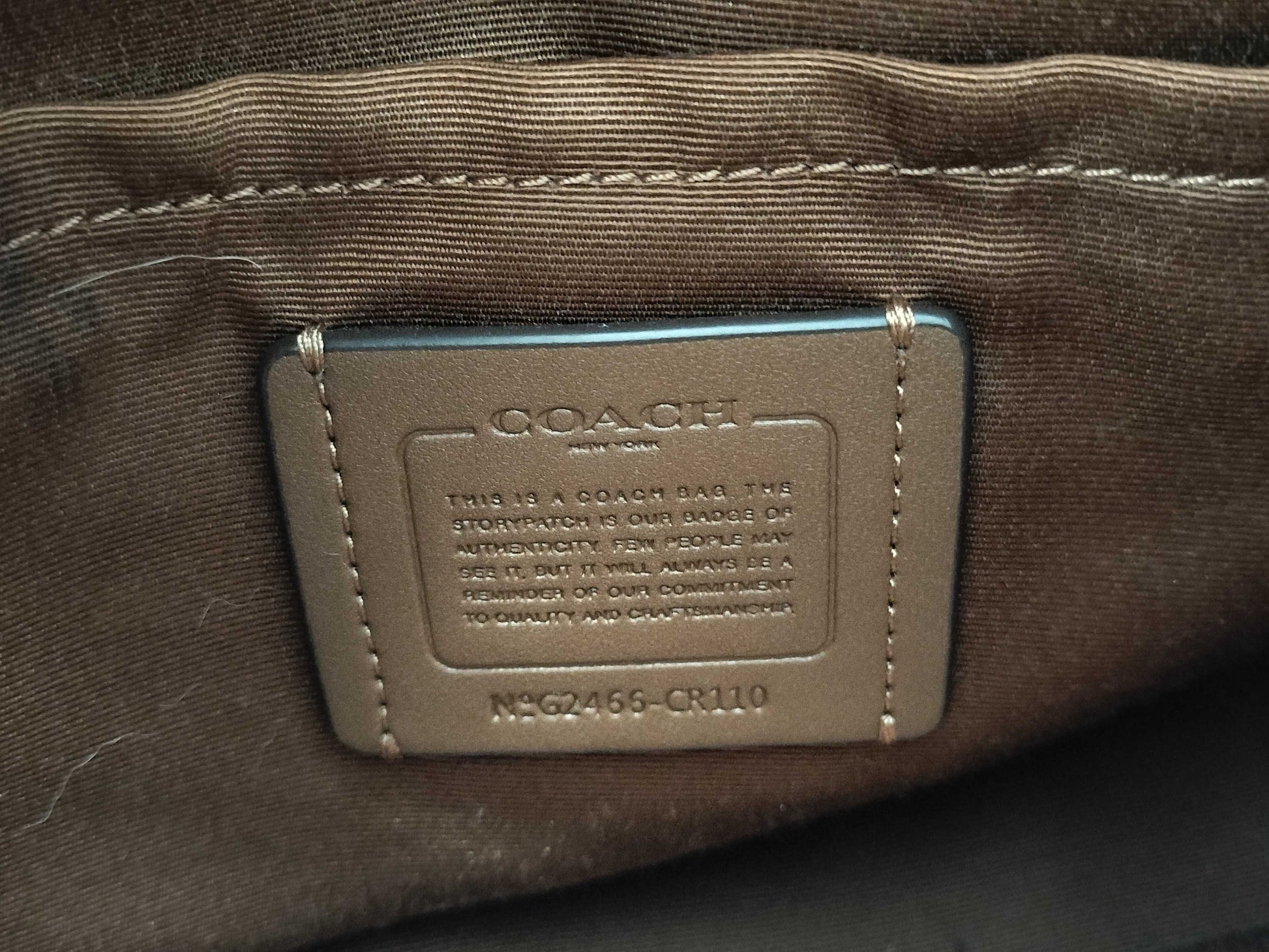 COACH Jamie Leather Shoulder Bag CR110 Shoulder Bag