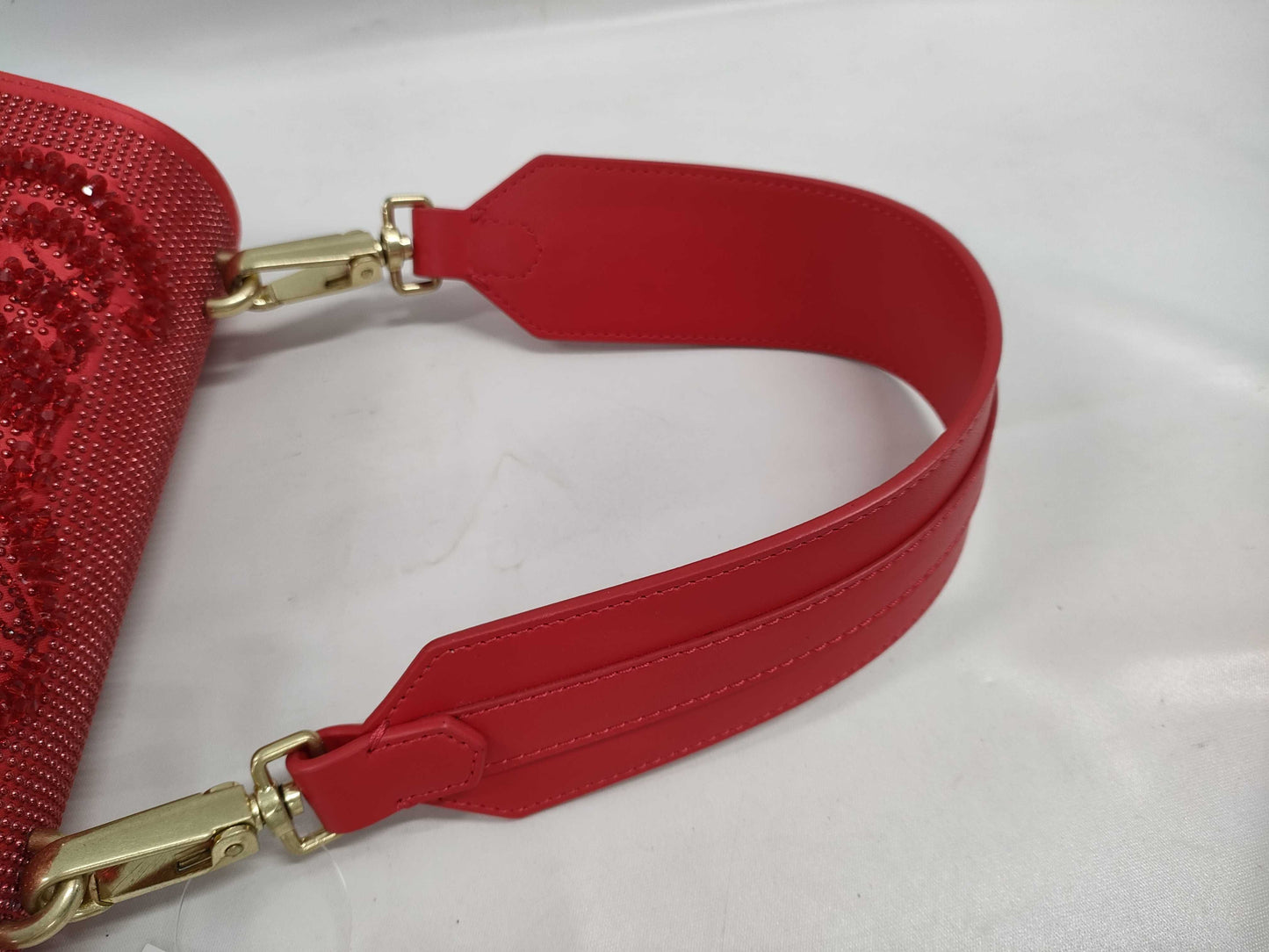 Pinko Bag Red Stone Shoulder Bag