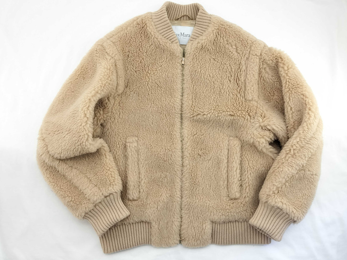 MaxMara Boa Blouson Coat