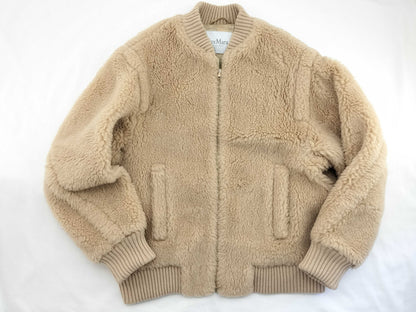 MaxMara Boa Blouson Coat