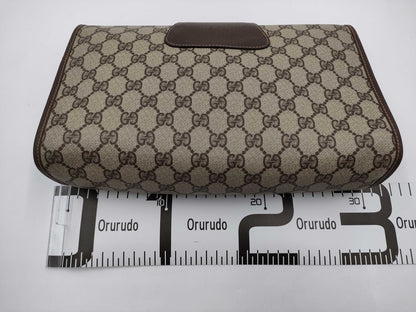 GUCCI GG Supreme Second Bag 156・01・031 Mocha Second Bag