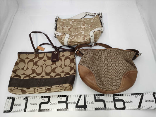 COACH Signature 3-Piece Bag