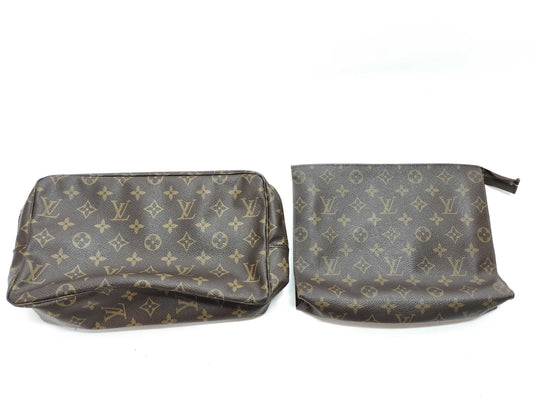 LOUIS VUITTON Monogram True Toilette/Poche Toilette Second Bag