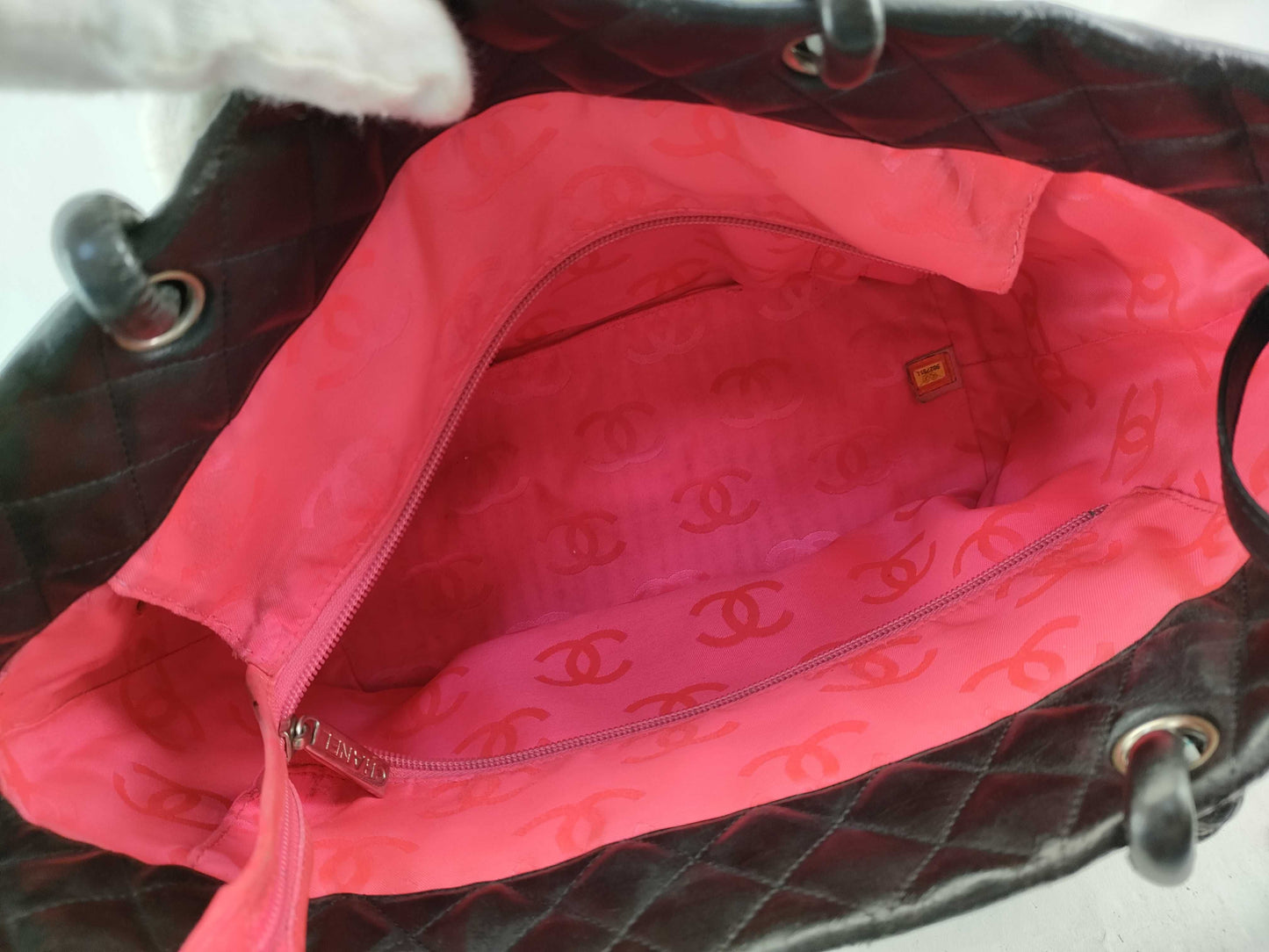 CHANEL [With sticker] No. 9 Cambon Tote Bag