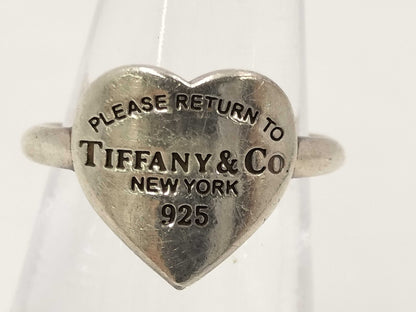 Tiffany & Co. SV925 Return to Tiffany Heart Tag / 2.86g Ring
