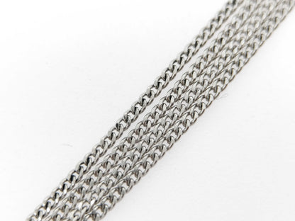 D0.31ct Pt900/850 3.8g Necklace 