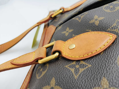 LOUIS VUITTON Monogram M40145 Palermo PM Tote Bag