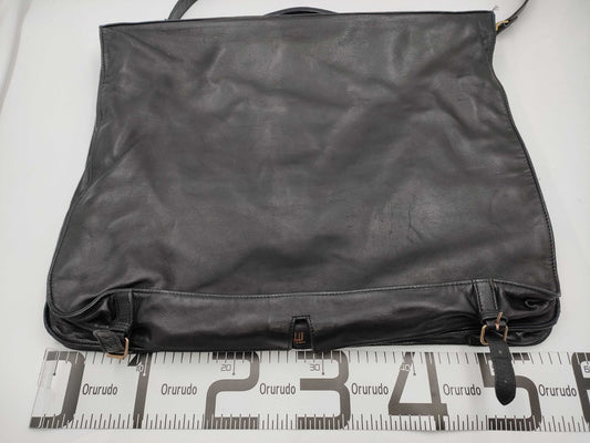 Dunhill leather suit bag