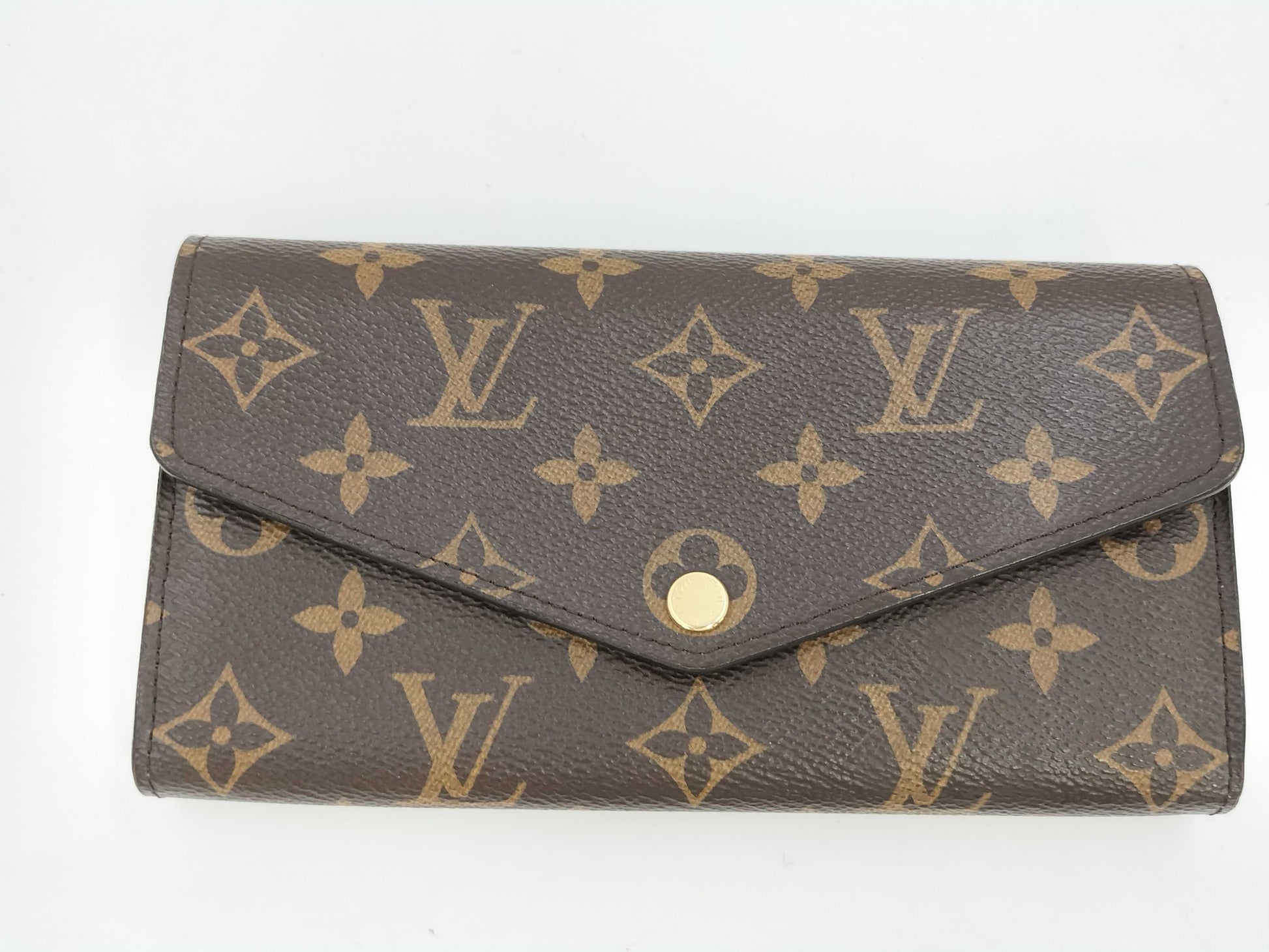 LOUIS VUITTON Monogram Portefeuille Sarah Wallet