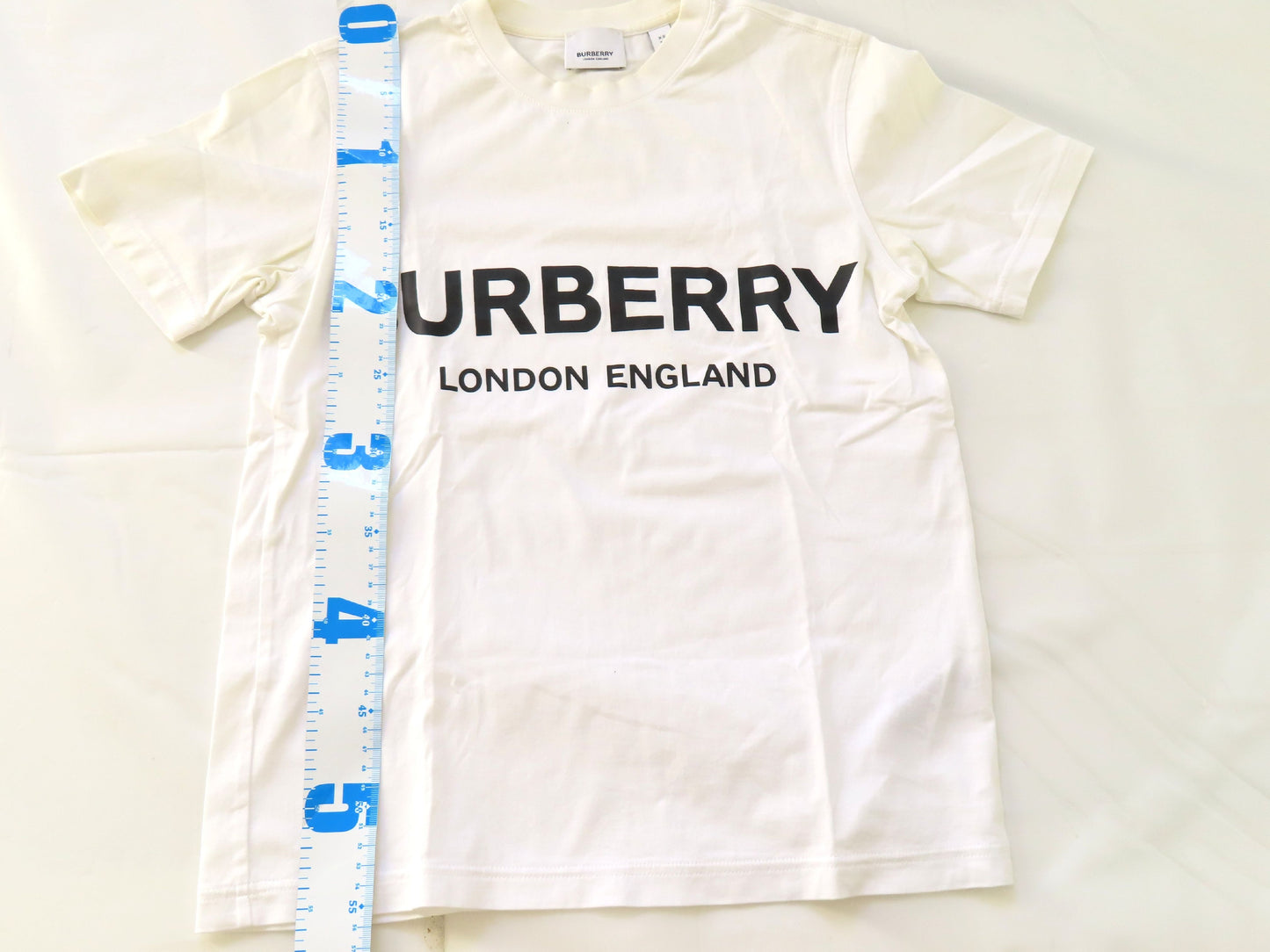 BURBERRY T-shirt logo white top