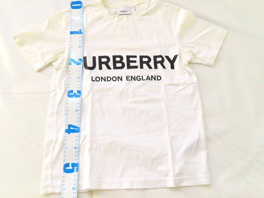 BURBERRY T-shirt logo white top