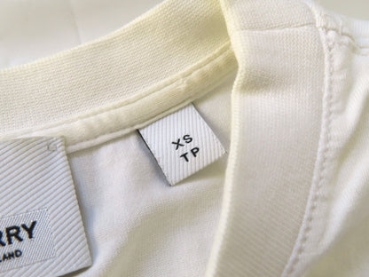 BURBERRY T-shirt logo white top